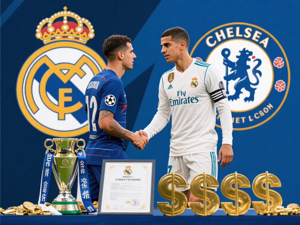 皇马夺冠后豪掷千万奖金给切尔西,财富重负是否能承受? 合作伙伴之间的复杂合同条款在现代足球中并